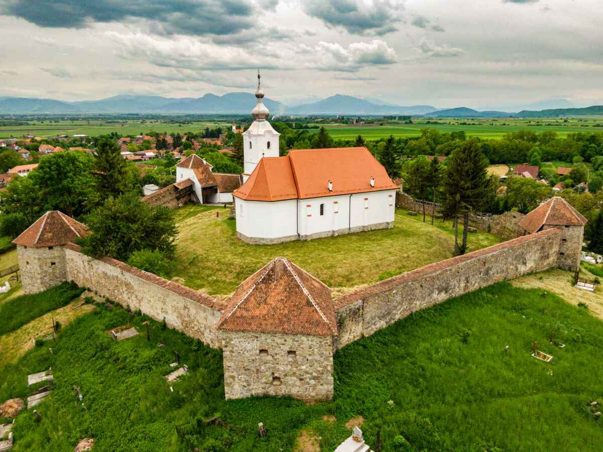 Fortified reformed church from Ilieni
